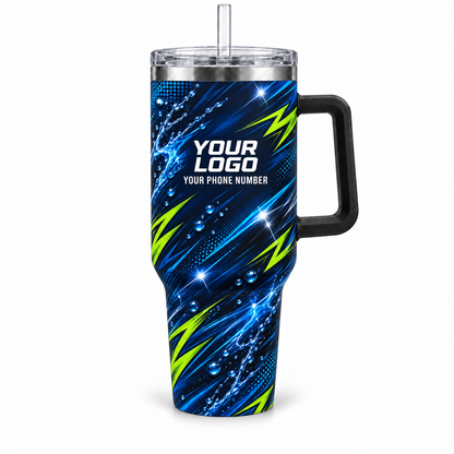 ADN016 personalized tumbler 40oz front product mockup