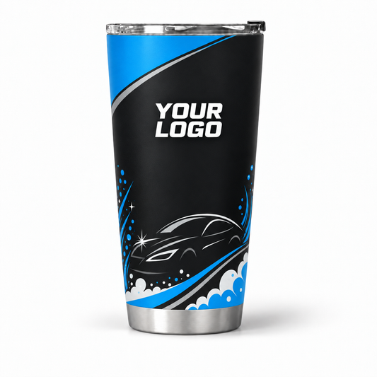 ADN018 personalized tumbler 20oz front product mockup