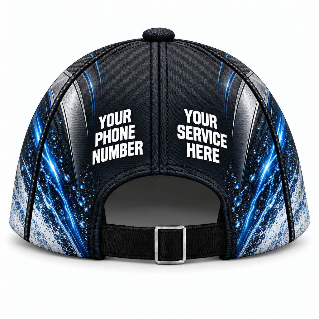 ADN021 personalized cap back product mockup