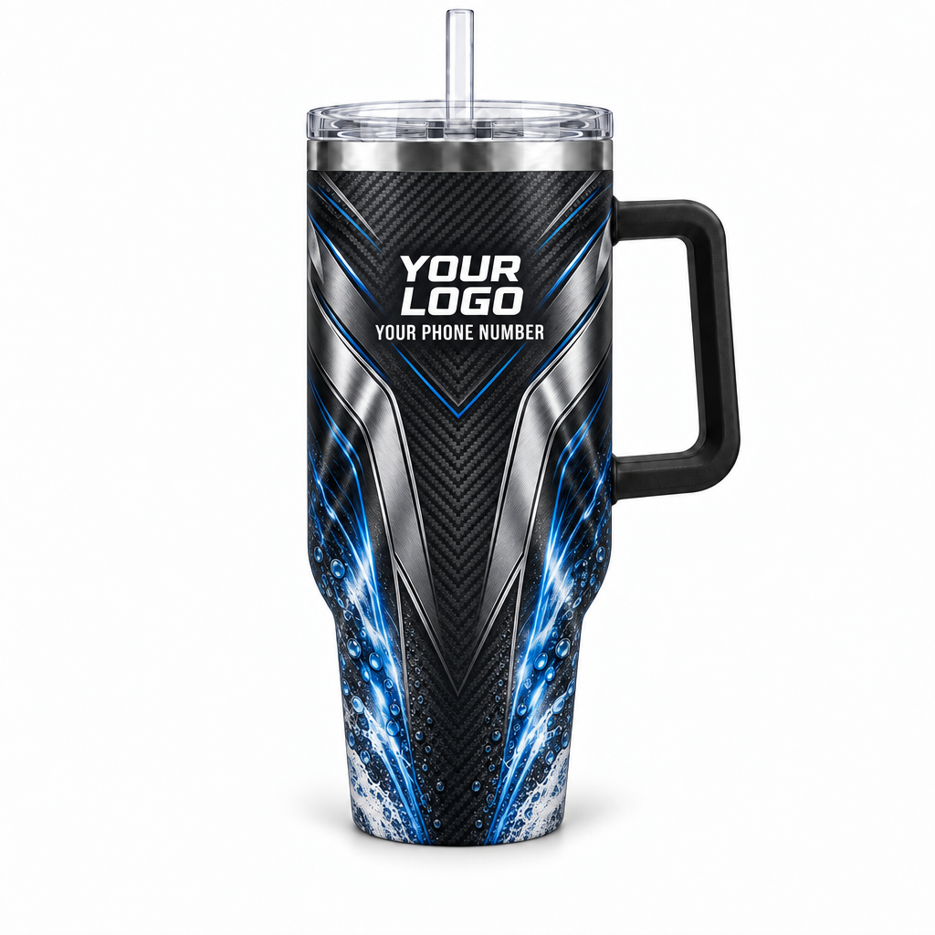 ADN021 personalized tumbler 40oz front product mockup