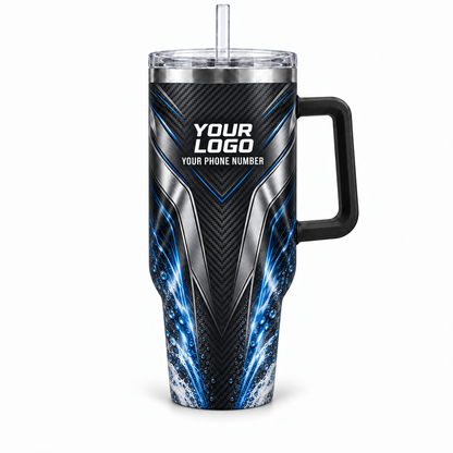 ADN021 personalized tumbler 40oz front product mockup