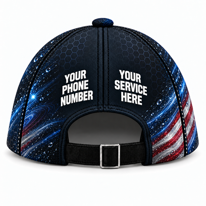 ADN023 personalized cap back product mockup