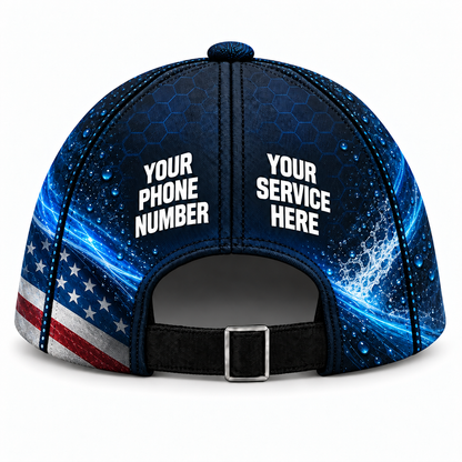 ADN024 personalized cap back product mockup