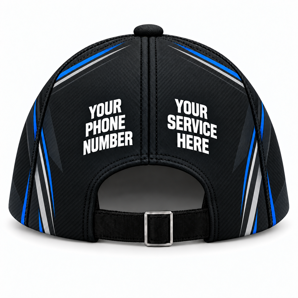 ADN029 personalized cap back product mockup