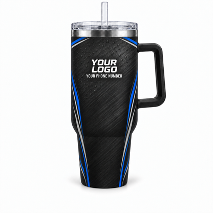 ADN029 personalized tumbler 40oz front product mockup