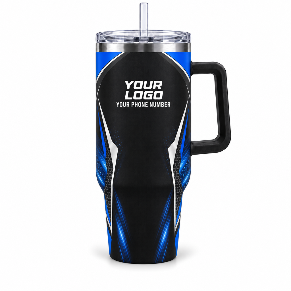 ADN030 personalized tumbler 40oz front product mockup