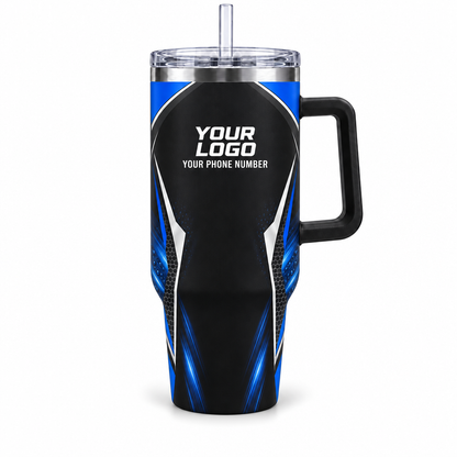 ADN030 personalized tumbler 40oz front product mockup