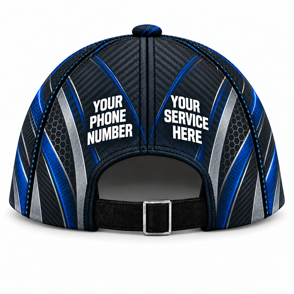 ADN032 personalized cap back product mockup