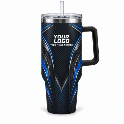ADN032 personalized tumbler 40oz front product mockup