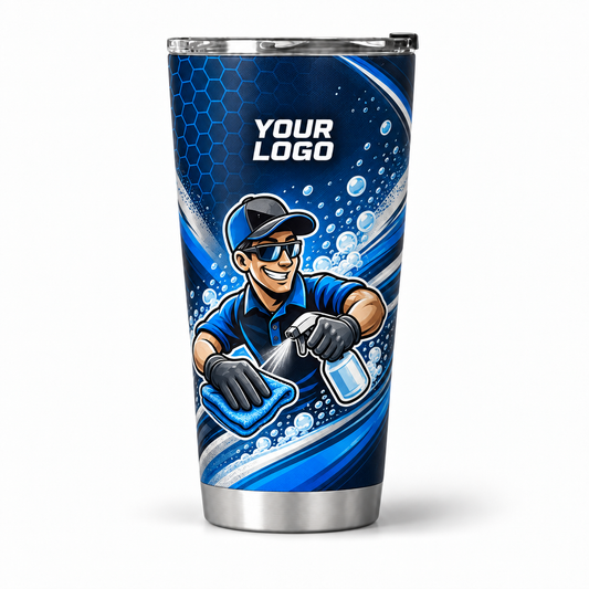 ADN033 personalized tumbler 20oz front product mockup