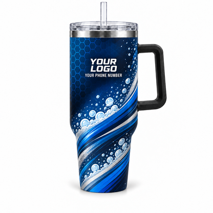 ADN033 personalized tumbler 40oz front product mockup