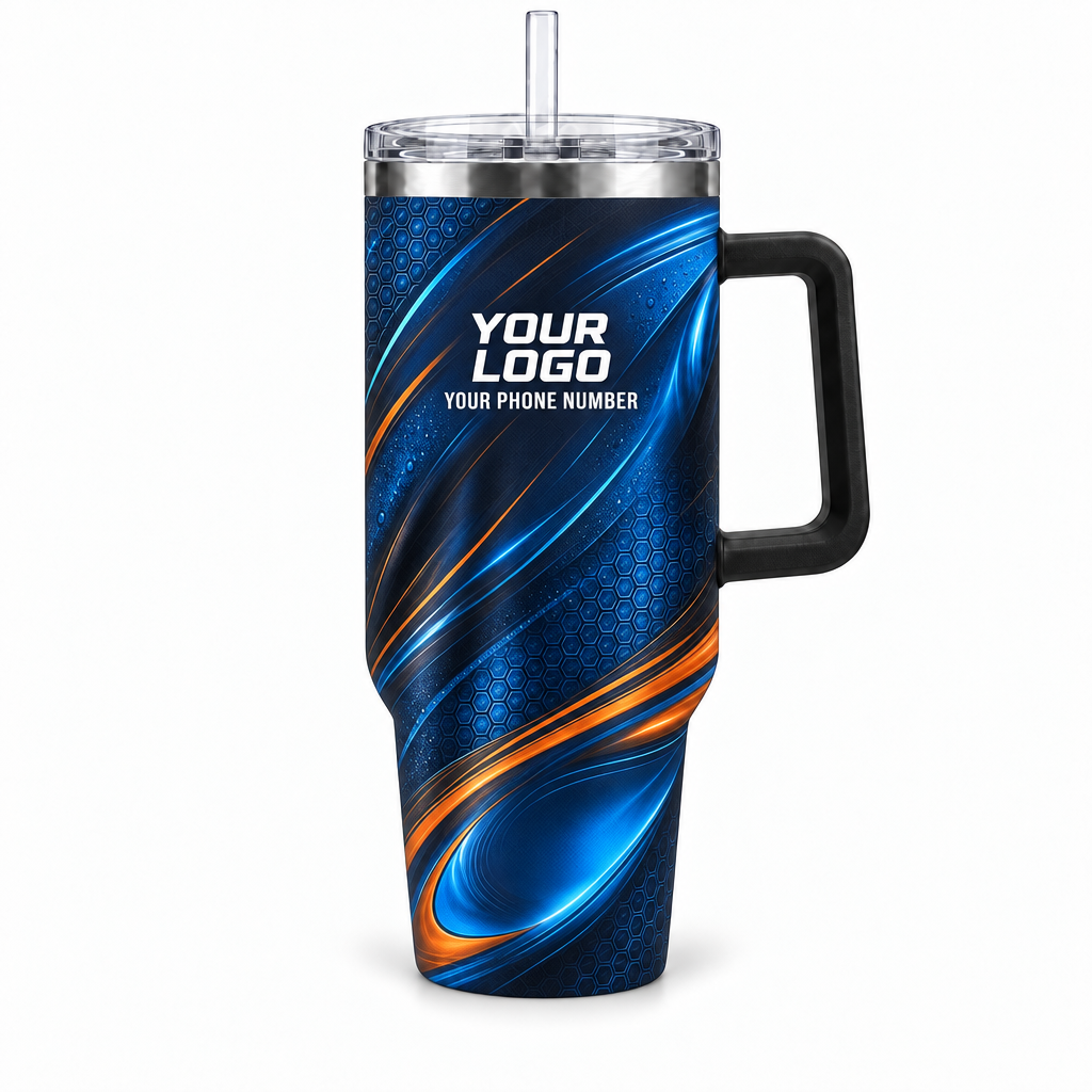 ADN034 personalized tumbler 40oz front product mockup