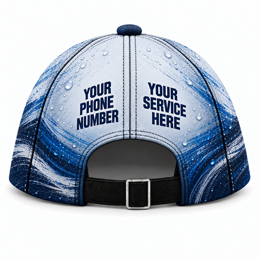 ADN035 personalized cap back product mockup