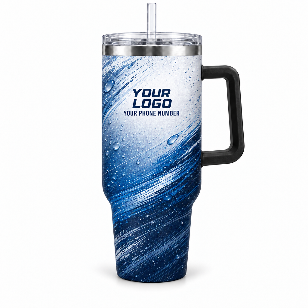 ADN035 personalized tumbler 40oz front product mockup