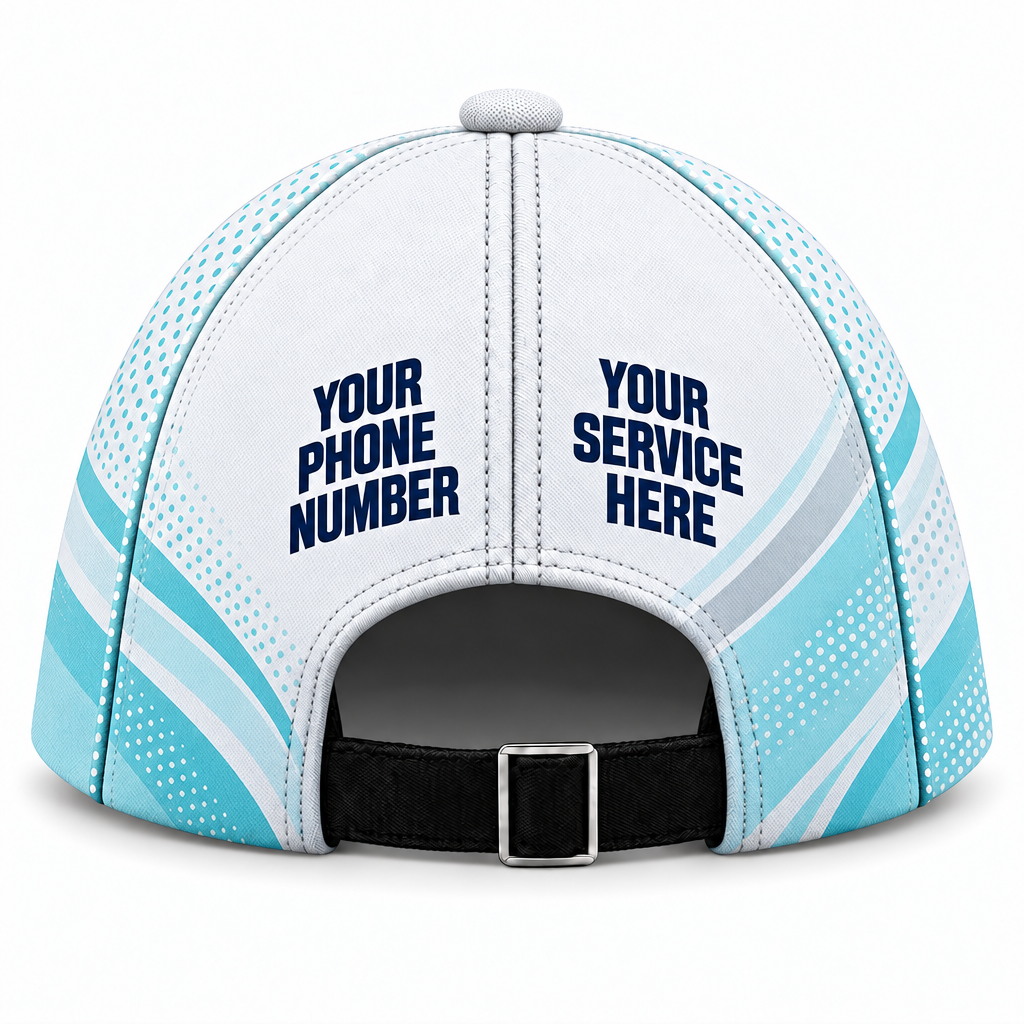 ADN036 personalized cap back product mockup