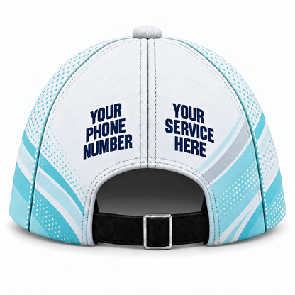 ADN036 personalized cap back product mockup