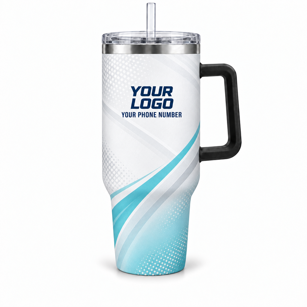 ADN036 personalized tumbler 40oz front product mockup