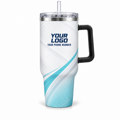 ADN036 personalized tumbler 40oz front product mockup