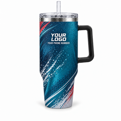 ADN039 personalized tumbler 40oz front product mockup