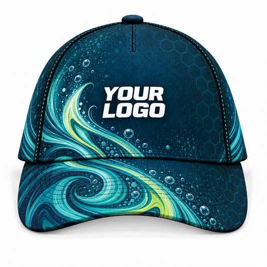 ADN040 personalized cap front product mockup