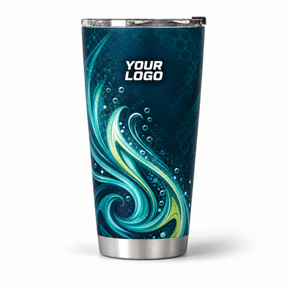 ADN040 personalized tumbler 20oz front product mockup