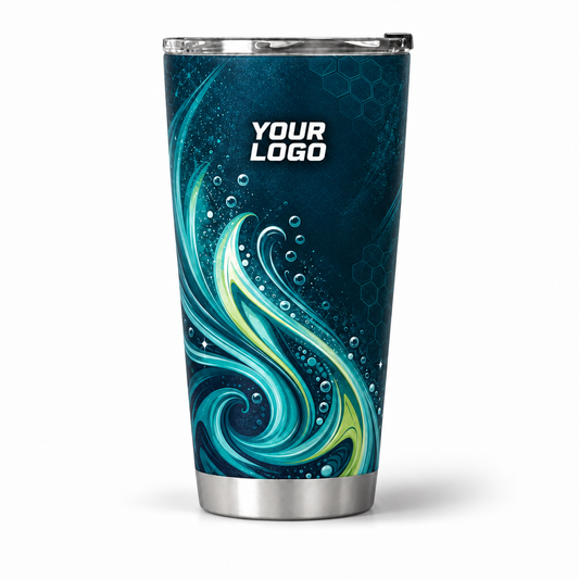 ADN040 personalized tumbler 20oz front product mockup