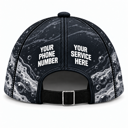 ADN041 personalized cap back product mockup