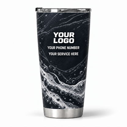 ADN041 personalized tumbler 20oz back product mockup