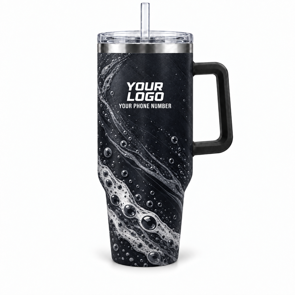 ADN041 personalized tumbler 40oz front product mockup