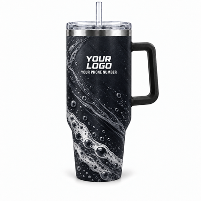 ADN041 personalized tumbler 40oz front product mockup