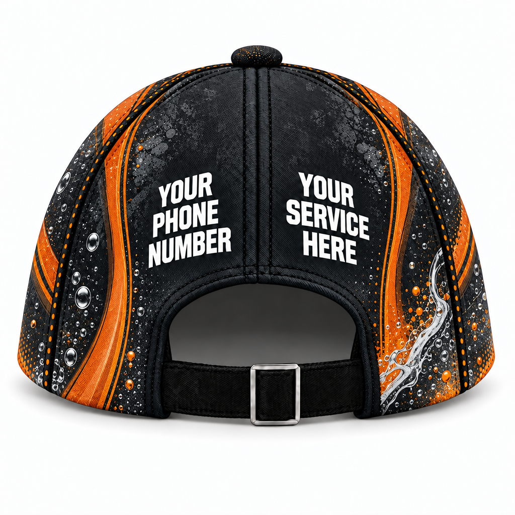 ADN044 personalized cap back product mockup