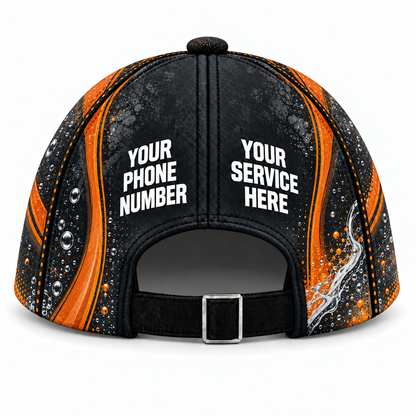ADN044 personalized cap back product mockup
