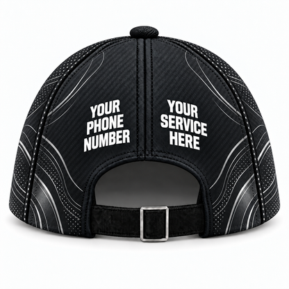 ADN045 personalized cap back product mockup