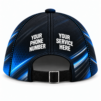 ADN046 personalized cap back product mockup
