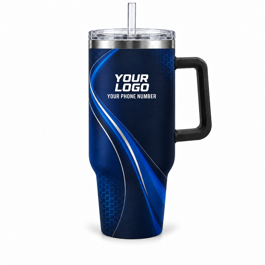 ADN047 personalized tumbler 40oz front product mockup