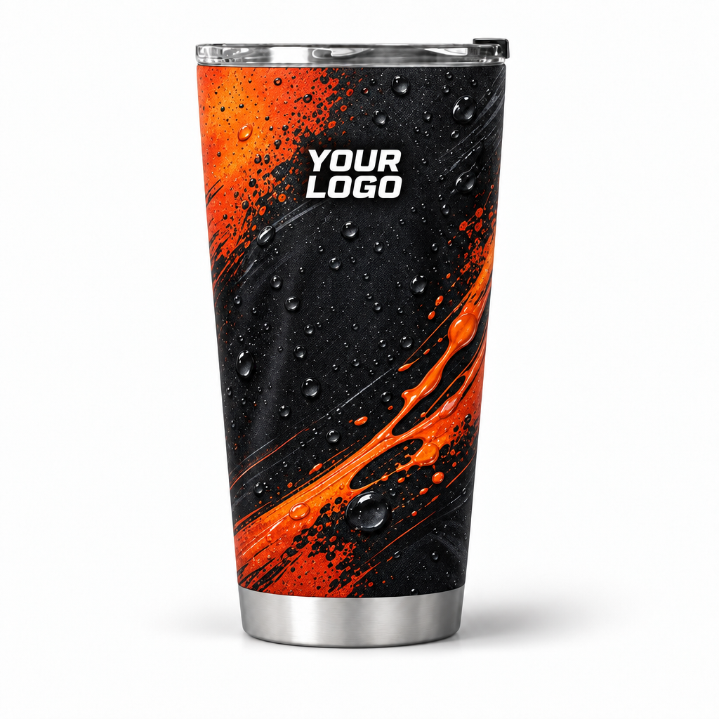 ADN048 personalized tumbler 20oz front product mockup