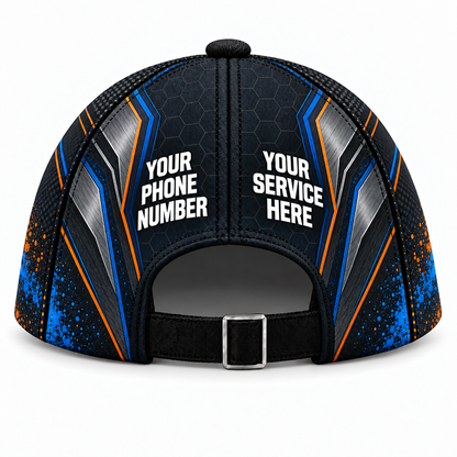 ADN049 personalized cap back product mockup