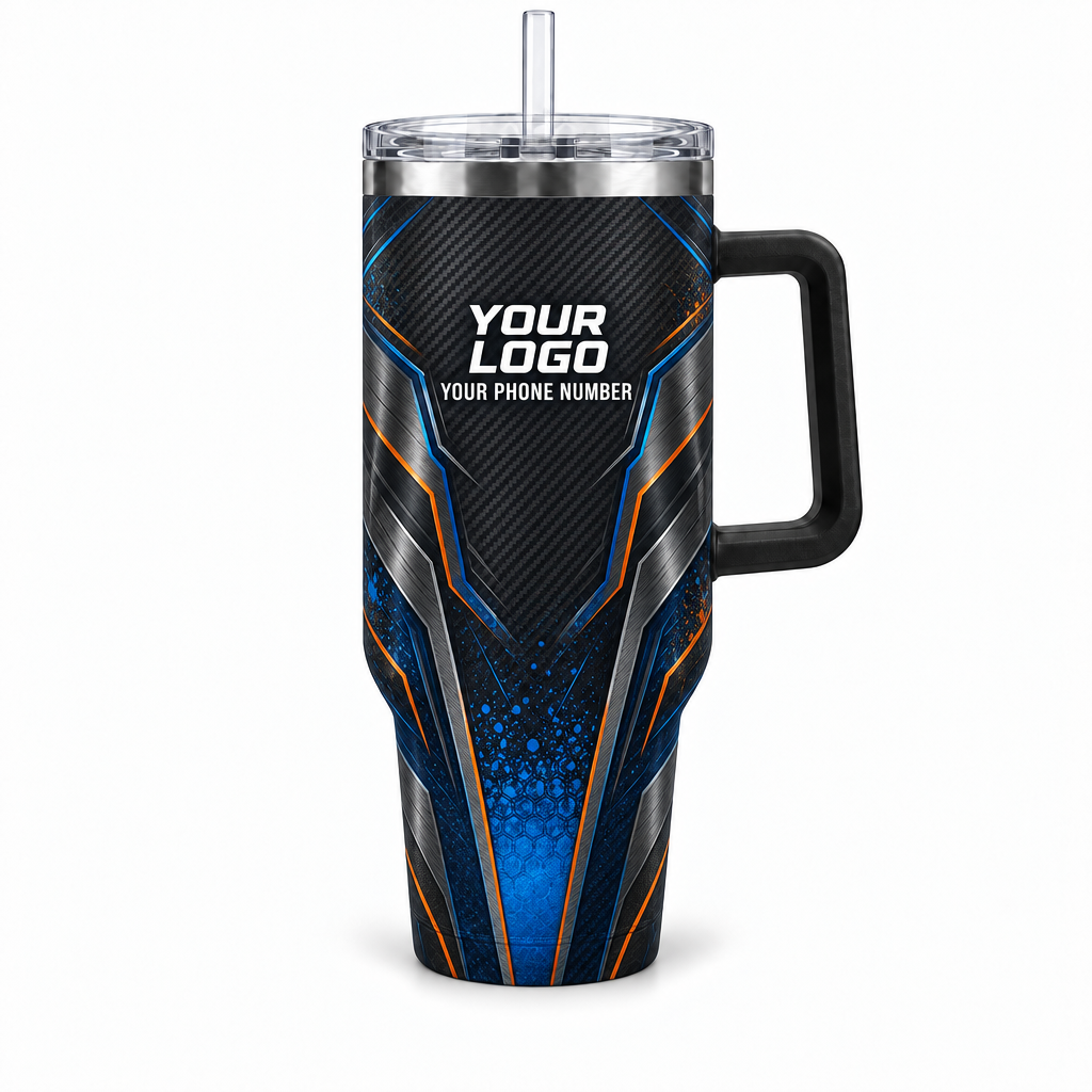 ADN049 personalized tumbler 40oz front product mockup