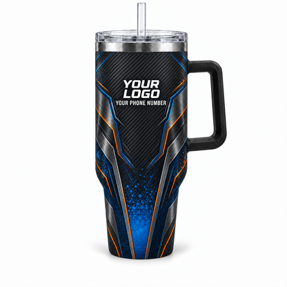 ADN049 personalized tumbler 40oz front product mockup