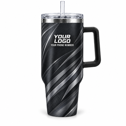 ADN050 personalized tumbler 40oz front product mockup