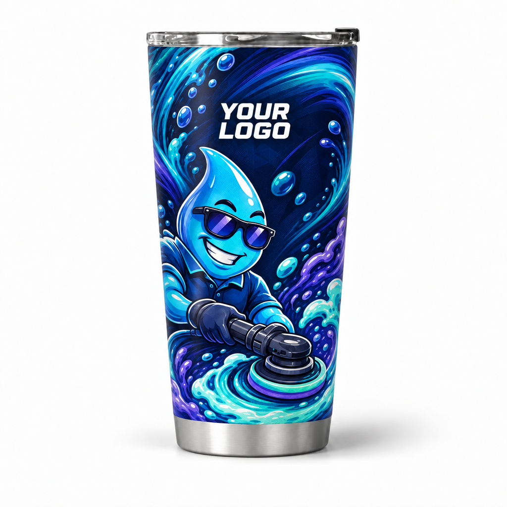 ADN052 personalized tumbler 20oz front product mockup