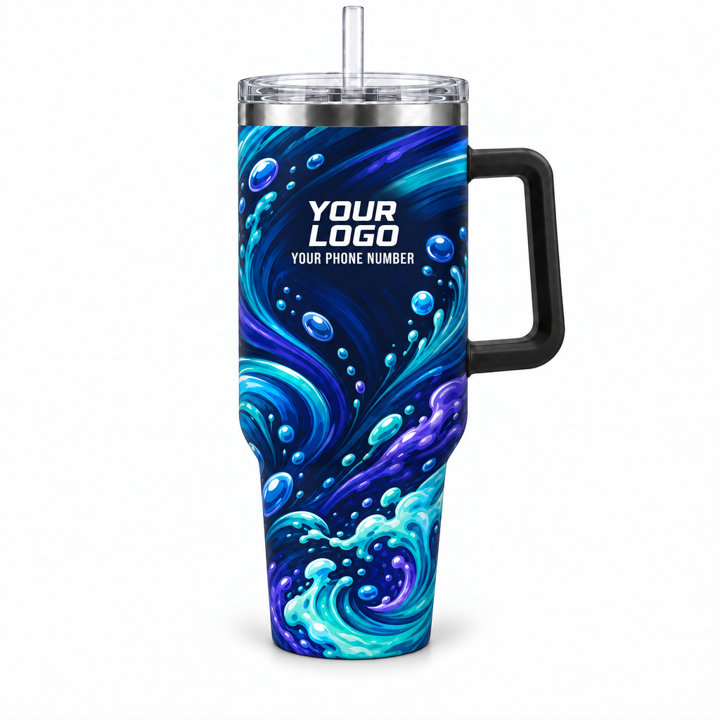 ADN052 personalized tumbler 40oz front product mockup