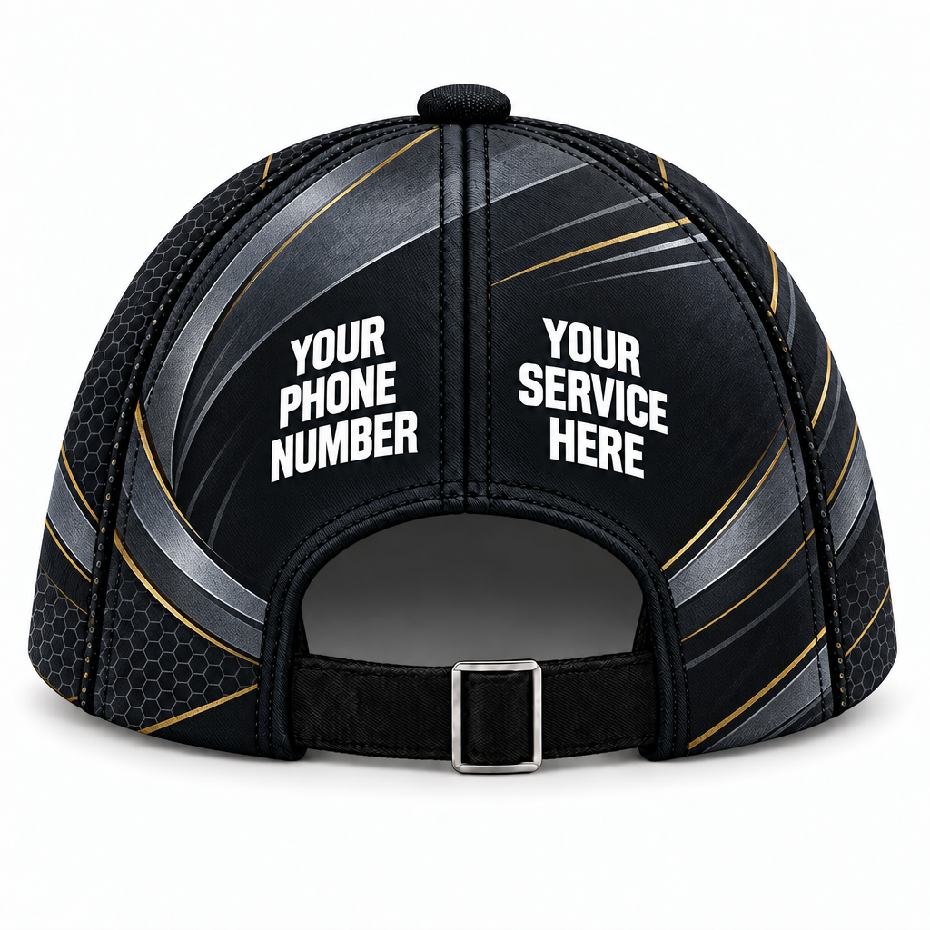 ADN053 personalized cap back product mockup