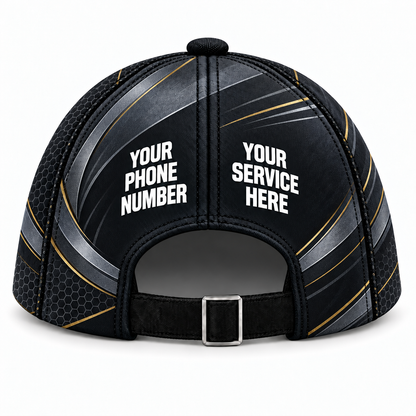 ADN053 personalized cap back product mockup