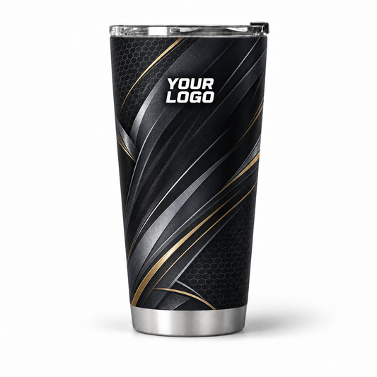 ADN053 personalized tumbler 20oz front product mockup