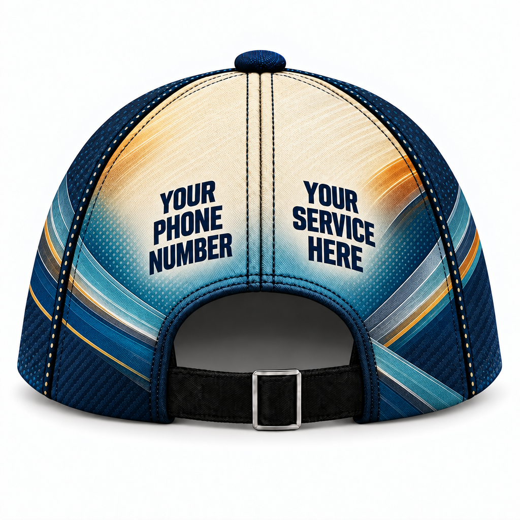 ADN054 personalized cap back product mockup