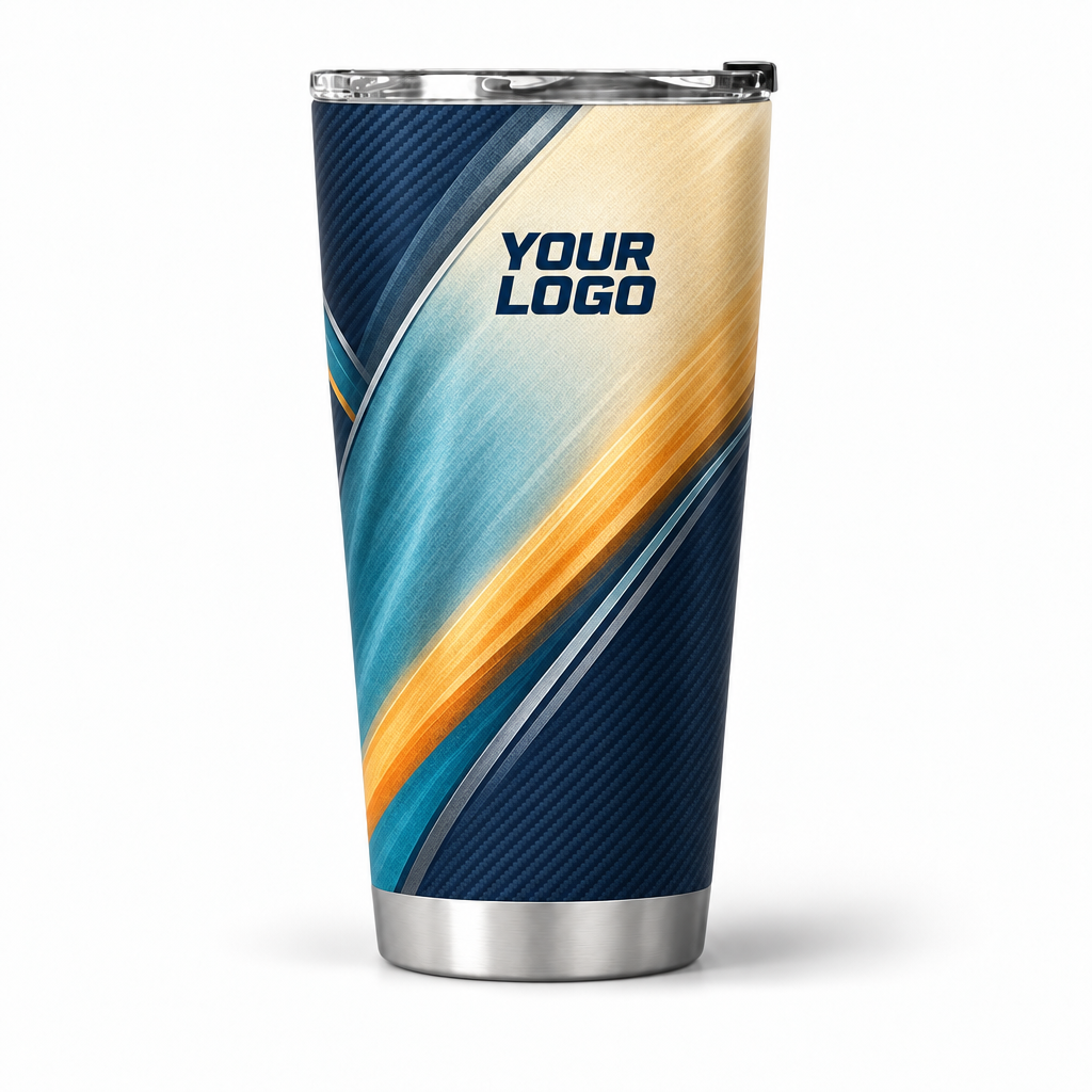ADN054 personalized tumbler 20oz front product mockup