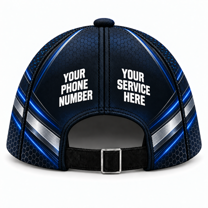 ADN055 personalized cap back product mockup