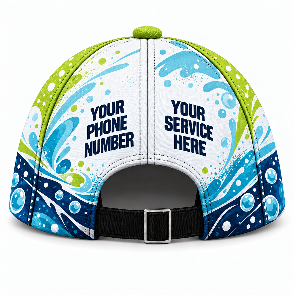 ADN056 personalized cap back product mockup