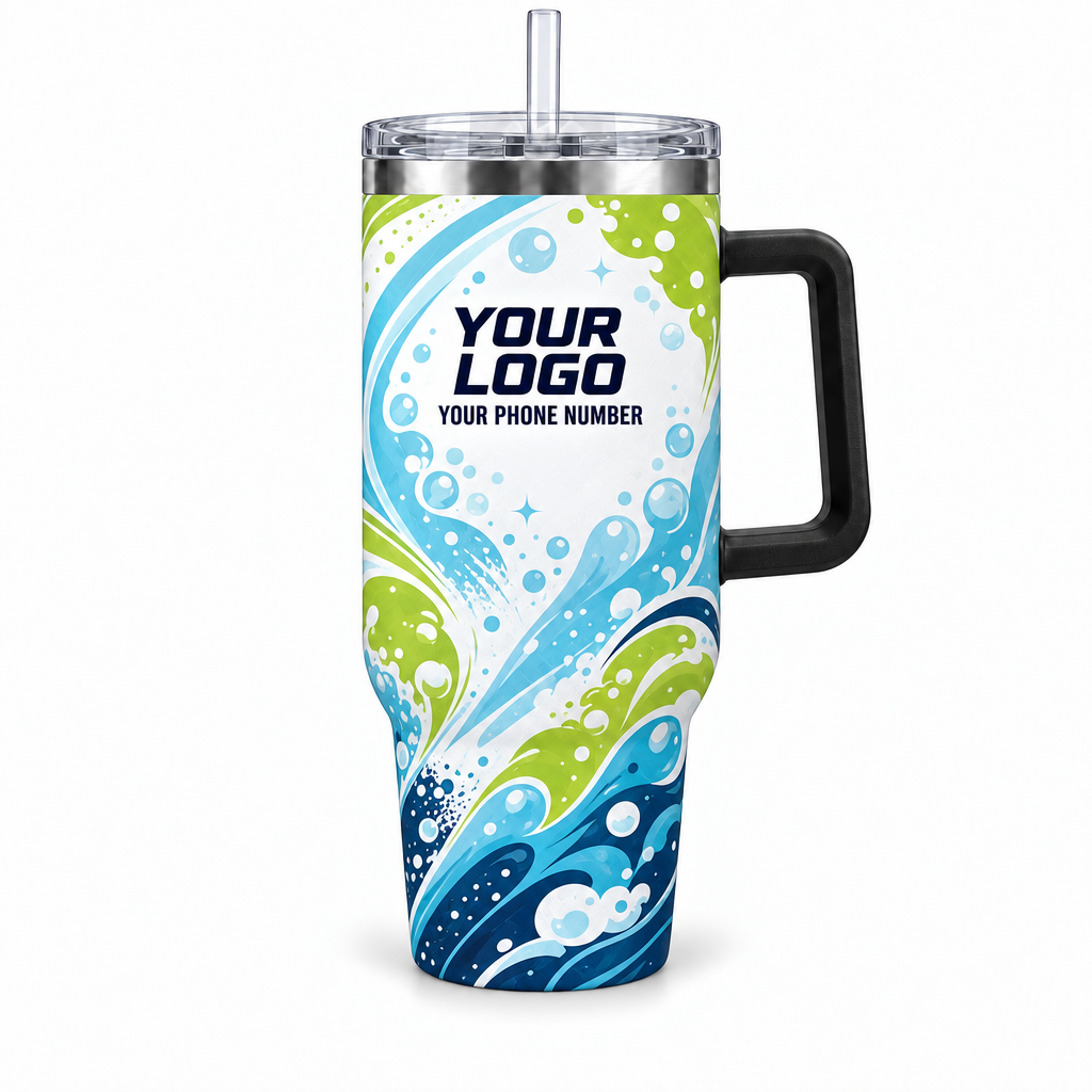 ADN056 personalized tumbler 40oz front product mockup